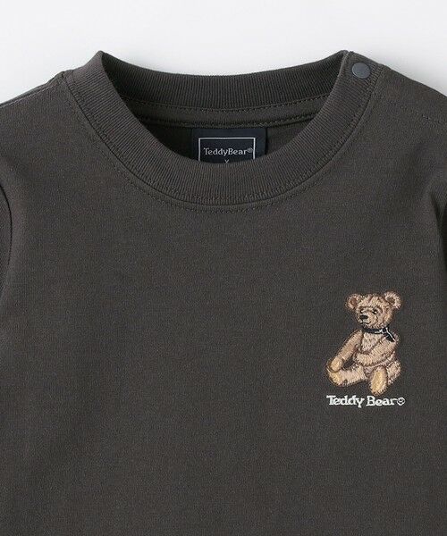 SHIPS / シップス カットソー(半袖以外) | 《予約》SHIPS Colors:80〜140cm / 〈洗濯機可能〉TeddyBear(R) コラボ ロンT◆ | 詳細3