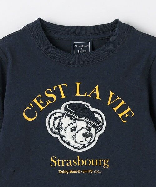 SHIPS / シップス カットソー(半袖以外) | 《予約》SHIPS Colors:80〜140cm / 〈洗濯機可能〉TeddyBear(R) コラボ ロンT◆ | 詳細12