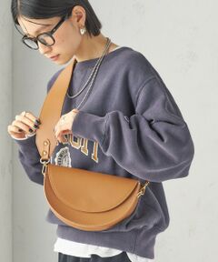 SHIPS / シップス ショルダーバッグ | 《予約》AULENTTI: ハーフ ムーン バッグ