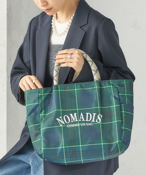 SHIPS / シップス ハンドバッグ | 《予約》【SHIPS別注】NOMADIS: SAC2 W/16 CHECK | 詳細7