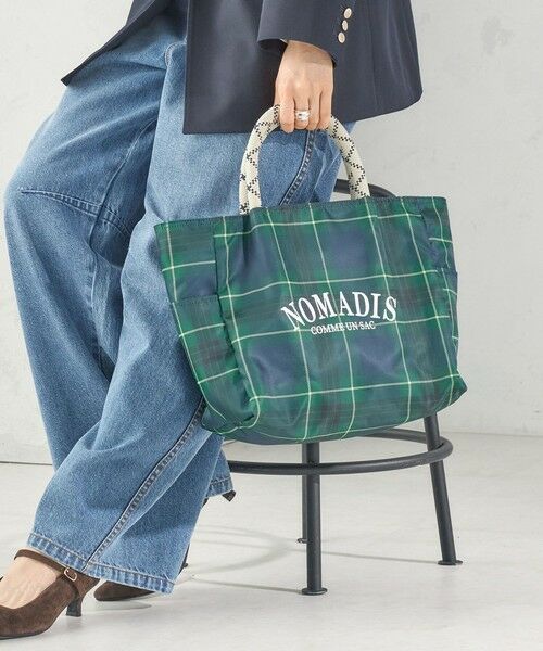 SHIPS / シップス ハンドバッグ | 《予約》【SHIPS別注】NOMADIS: SAC2 W/16 CHECK | 詳細9
