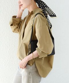 SHIPS / シップス シャツ・ブラウス | 《予約》〈手洗い可能〉近江晒 サイド スリット スキッパー シャツ