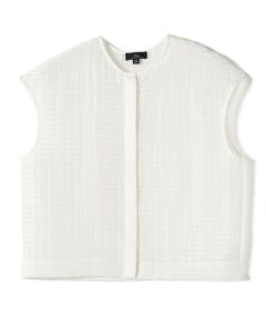 SHIPS / シップス シャツ・ブラウス | SHIPS Primary Navy Label:ラミー ピンタック フレンチスリーブ ブラウス