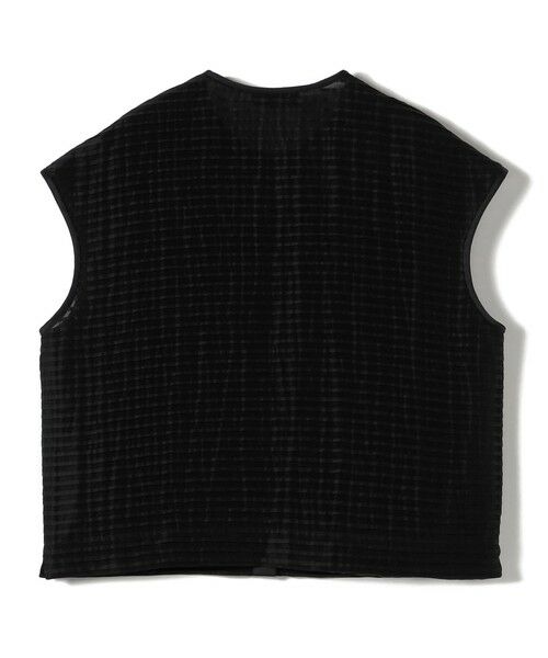 SHIPS / シップス シャツ・ブラウス | SHIPS Primary Navy Label:ラミー ピンタック フレンチスリーブ ブラウス | 詳細2