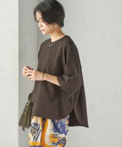 SHIPS / シップス カットソー | 《予約》〈洗濯機可能〉アムンゼンダブル クロス プルオーバー