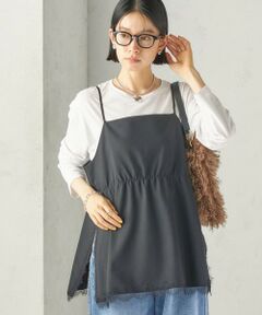 SHIPS / シップス キャミソール・チューブトップ | 《予約》〈手洗い可能〉サイド スリット 裾 レース キャミソール