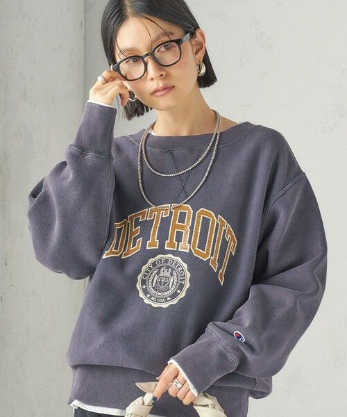 SHIPS / シップス スウェット | 《予約》【SHIPS別注】Champion: リバー スウィーブ ロゴ スウェット | 詳細29