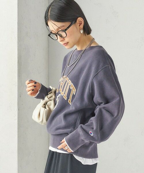 SHIPS / シップス スウェット | 《予約》【SHIPS別注】Champion: リバー スウィーブ ロゴ スウェット | 詳細30