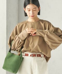 SHIPS / シップス カットソー（半袖以外） | 《予約》〈手洗い可能〉セルロース ポンチ ドルマン プルオーバー