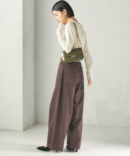 SHIPS / シップス カットソー(半袖以外) | 《予約》【SHIPS別注】miller:シアー ヘンリー ネック ロング スリーブ TEE 26AW | 詳細3