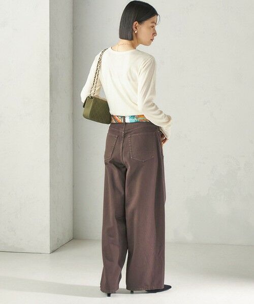 SHIPS / シップス カットソー(半袖以外) | 《予約》【SHIPS別注】miller:シアー ヘンリー ネック ロング スリーブ TEE 26AW | 詳細4