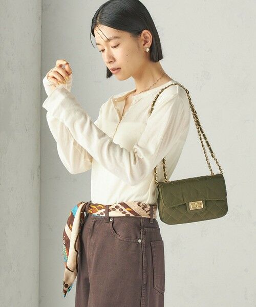 SHIPS / シップス カットソー(半袖以外) | 《予約》【SHIPS別注】miller:シアー ヘンリー ネック ロング スリーブ TEE 26AW | 詳細6