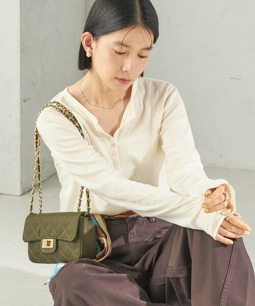 SHIPS / シップス カットソー(半袖以外) | 《予約》【SHIPS別注】miller:シアー ヘンリー ネック ロング スリーブ TEE 26AW | 詳細9
