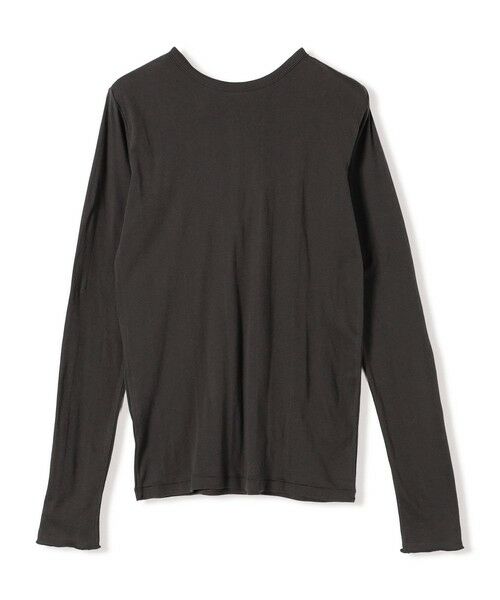 SHIPS / シップス カットソー(半袖以外) | 【SHIPS別注】miller:シアー ヘンリー ネック ロング スリーブ TEE 26AW | 詳細23