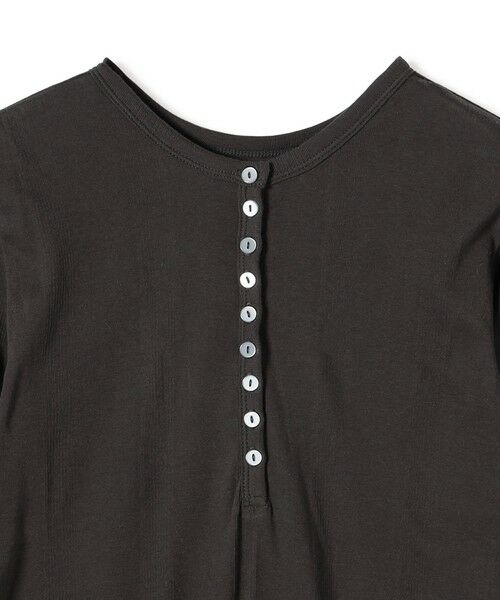 SHIPS / シップス カットソー(半袖以外) | 【SHIPS別注】miller:シアー ヘンリー ネック ロング スリーブ TEE 26AW | 詳細24