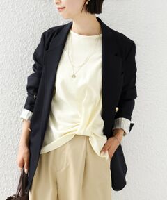 SHIPS / シップス カットソー（半袖以外） | 《予約》【WEB限定】〈手洗い可能〉裾 ツイスト デザイン ポンチ ロング スリーブ プルオーバー