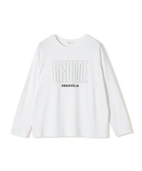 SHIPS / シップス カットソー（半袖以外） | 《予約》メルティ コットン ロゴ ロング スリーブ TEE | 詳細12