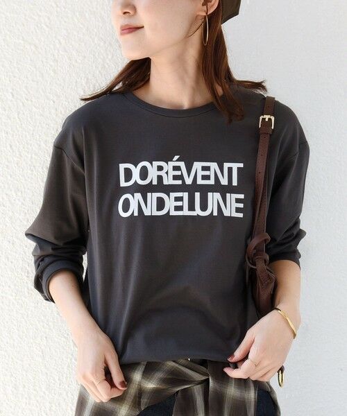 SHIPS / シップス カットソー（半袖以外） | 《予約》メルティ コットン ロゴ ロング スリーブ TEE | 詳細29