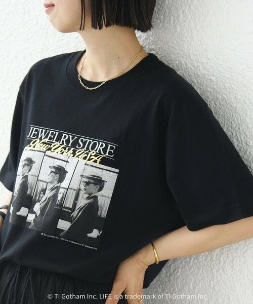 SHIPS / シップス Tシャツ | 【SHIPS別注】GOOD ROCK SPEED: PHOTO TEE(ブラック)