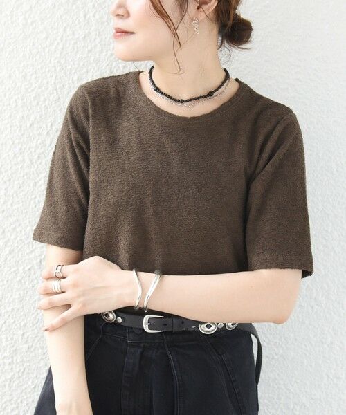 SHIPS / シップス Tシャツ | ランダム パイル コンパクト TEE | 詳細6