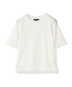 SHIPS / シップス Tシャツ | コットン キュプラ シアー コンビ TEE