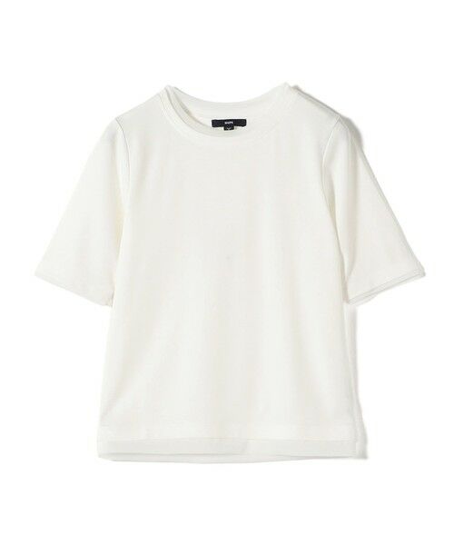 SHIPS / シップス Tシャツ | コットン キュプラ シアー コンビ TEE | 詳細7