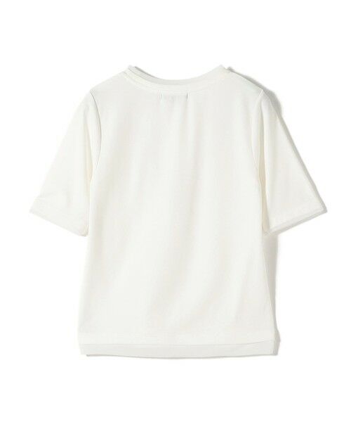 SHIPS / シップス Tシャツ | コットン キュプラ シアー コンビ TEE | 詳細8