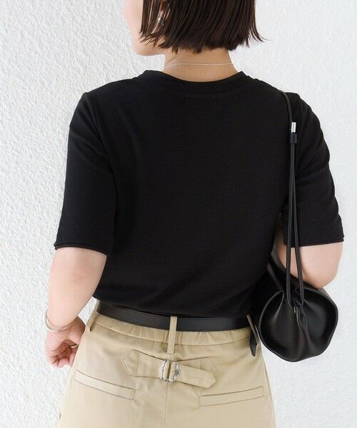 SHIPS / シップス Tシャツ | コットン キュプラ シアー コンビ TEE | 詳細18