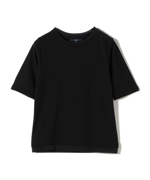 SHIPS / シップス Tシャツ | コットン キュプラ シアー コンビ TEE | 詳細19