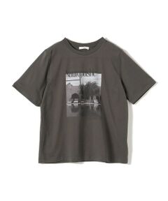 SHIPS / シップス Tシャツ | メルティ コットン フォト プリント TEE