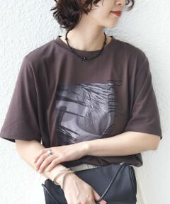 SHIPS / シップス Tシャツ | メルティ コットン フォト プリント TEE