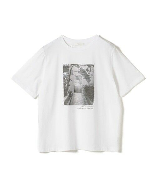 SHIPS / シップス Tシャツ | メルティ コットン フォト プリント TEE | 詳細5