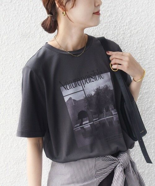 SHIPS / シップス Tシャツ | メルティ コットン フォト プリント TEE | 詳細13
