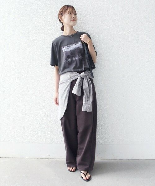 SHIPS / シップス Tシャツ | メルティ コットン フォト プリント TEE | 詳細7