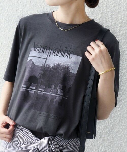 SHIPS / シップス Tシャツ | メルティ コットン フォト プリント TEE | 詳細10