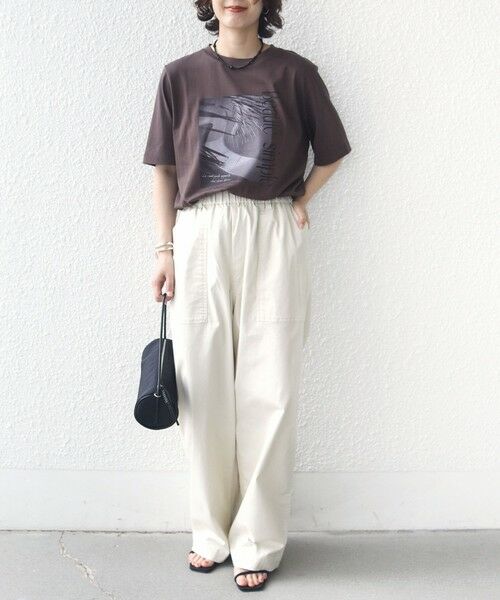SHIPS / シップス Tシャツ | メルティ コットン フォト プリント TEE | 詳細23