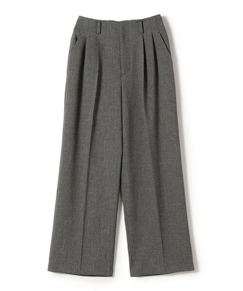 SHIPS / シップス その他パンツ | 《予約》〈防シワ/洗濯機可能〉シャーク ツイード ストレッチ 2タック パンツ | 詳細9