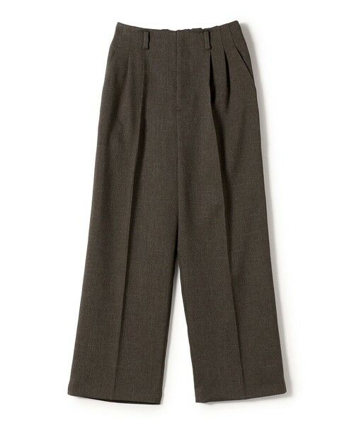 SHIPS / シップス その他パンツ | 《予約》〈防シワ/洗濯機可能〉シャーク ツイード ストレッチ 2タック パンツ | 詳細29