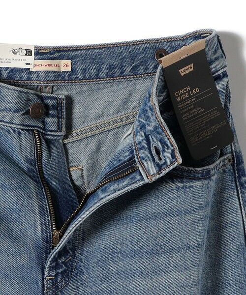 SHIPS / シップス デニムパンツ | Levi’s: CINCH WIDE LEG | 詳細7