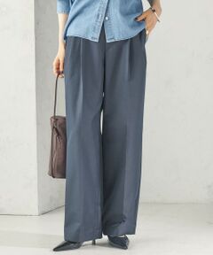 SHIPS / シップス その他パンツ | 《予約》〈撥水加工/洗濯機可能〉ツイル タック パンツ