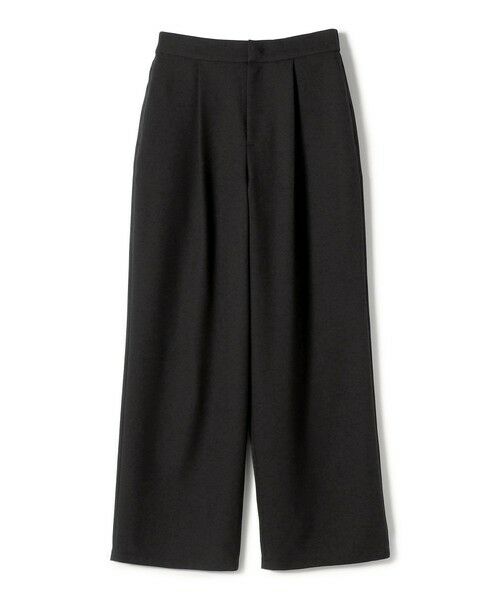 SHIPS / シップス スラックス・ドレスパンツ | 《予約》〈手洗い可能〉メランジ / 無地 1 タック ストレート パンツ | 詳細27