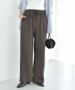 SHIPS / シップス その他パンツ | 《予約》〈UVカット/防シワ/手洗い可能〉梳毛 ドロスト パンツ