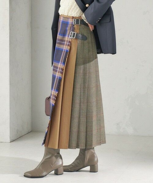 SHIPS / シップス ロング・マキシ丈スカート | 《予約》【SHIPS別注】O’NEIL OF DUBLIN:パッチワーク ファッション ロング キルト | 詳細6