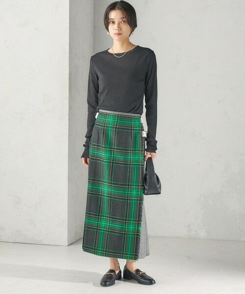 SHIPS / シップス ロング・マキシ丈スカート | 《予約》【SHIPS別注】O’NEIL OF DUBLIN:パッチワーク ファッション ロング キルト | 詳細11