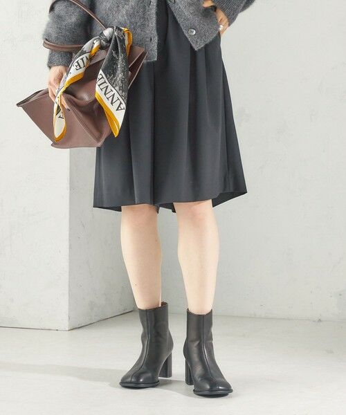 SHIPS / シップス ショート・ハーフ・半端丈パンツ | 《予約》〈手洗い可能〉タック ギャザー ハーフ パンツ | 詳細23