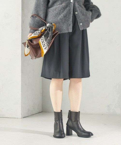 SHIPS / シップス ショート・ハーフ・半端丈パンツ | 《予約》〈手洗い可能〉タック ギャザー ハーフ パンツ | 詳細26