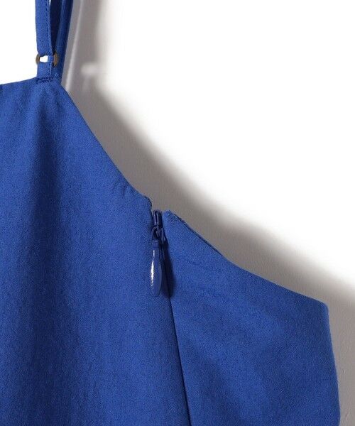 SHIPS / シップス ロング・マキシ丈ワンピース | SHIPS Primary Navy Label:〈手洗い可能〉近江晒 フレア キャミ ワンピース | 詳細7