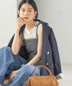 SHIPS / シップス キャミソール・チューブトップ | 《予約》杢 フォックス カシミヤ チューブ トップ