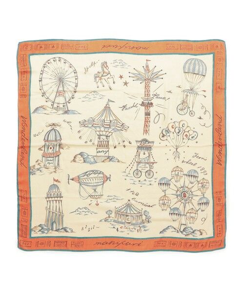 SHIPS / シップス マフラー・ショール・スヌード・ストール | 《予約》manipuri: 120*120 STOLE 26AW | 詳細18