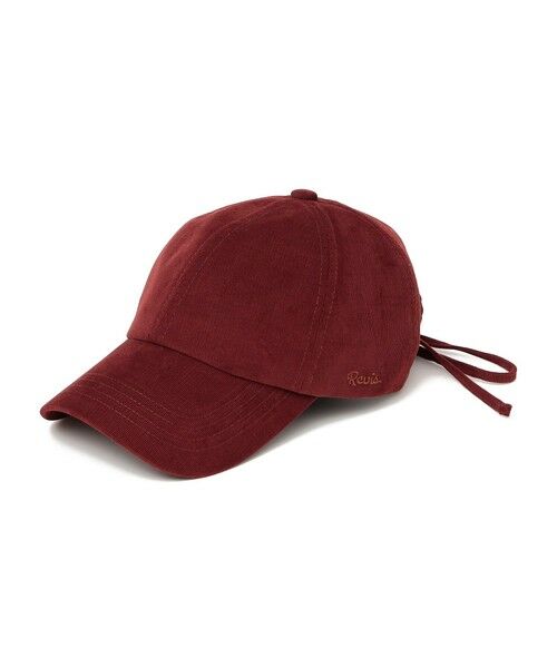 SHIPS / シップス キャップ | 《予約》Revis.: コーデュロイ リボン キャップ | 詳細17